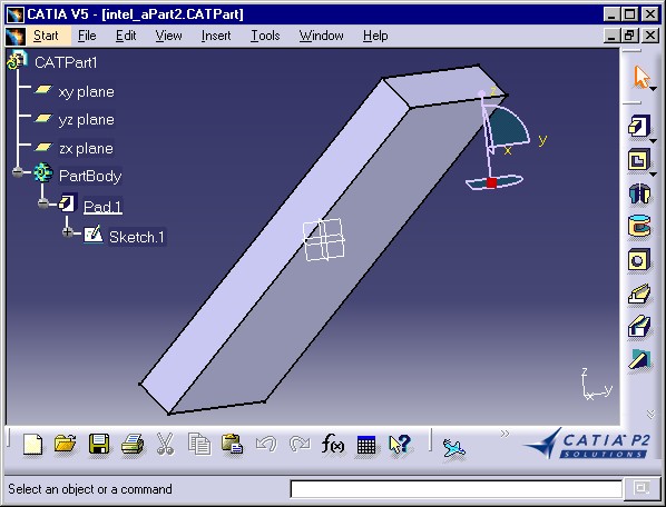 Creating and Modifying a Mechanical Design Feature