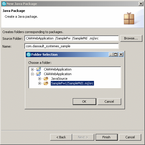 Creating new Java Package